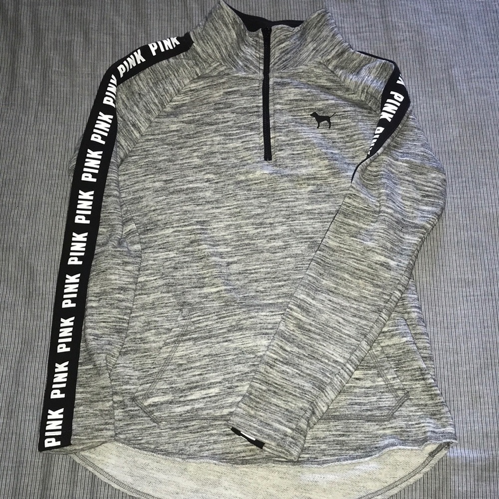 PINK Quarter Zip Pullover